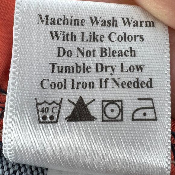 Coldwater Creek Lightweight Cropped Stretch Denim Jeans Cuffed Hem Size W 20 - Picture 7 of 8